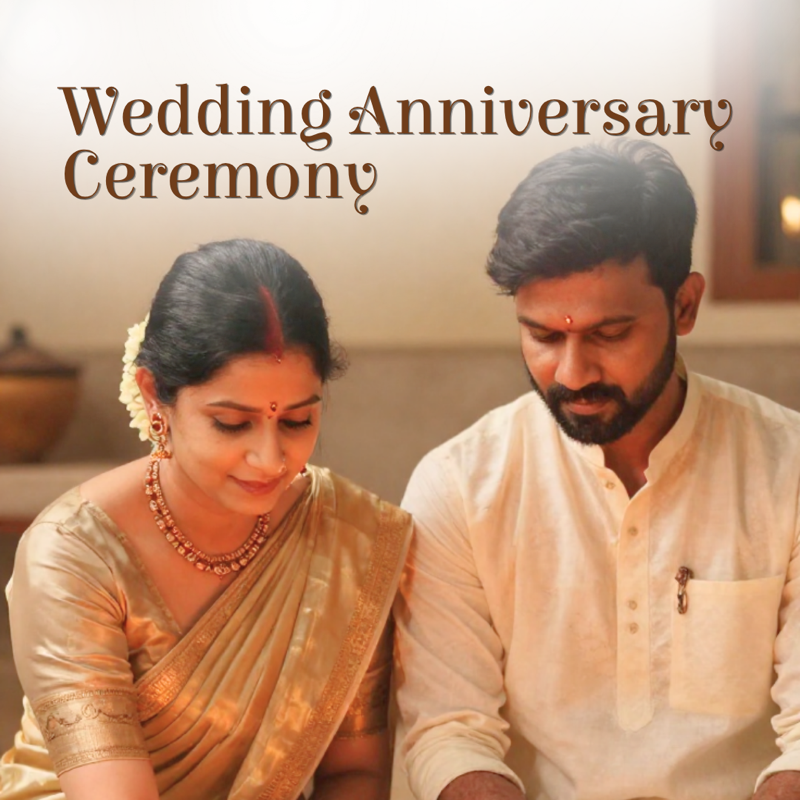 Wedding Anniversary Ceremony ceremony at Govardhan Eco Village